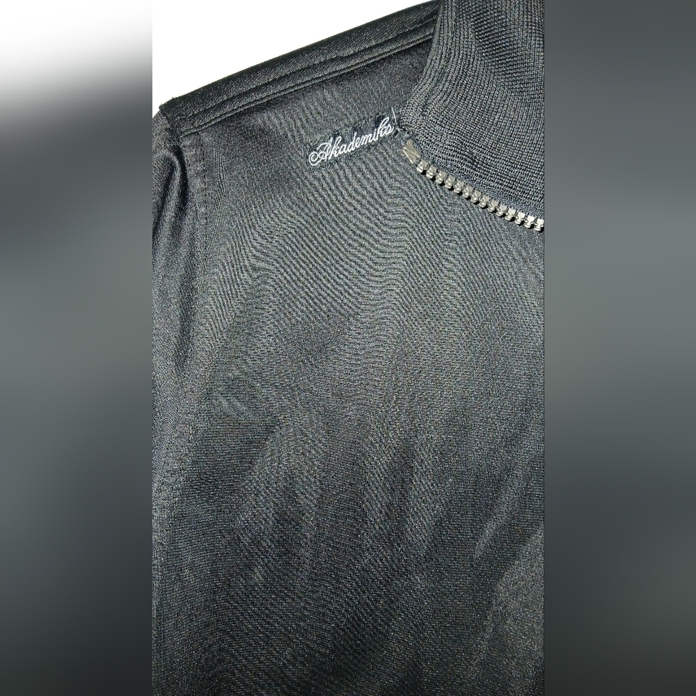 Akademiks Black Y2K Streetwear Jacket Men's Size Medium - Picture 3 of 8